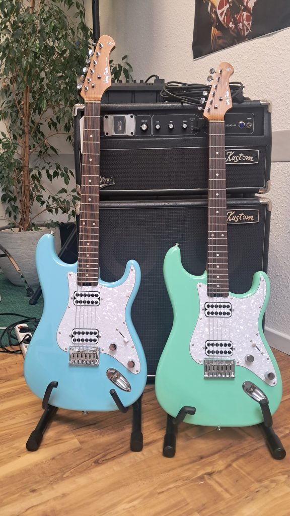 Harley Benton St Modern HH Leihinstrument Leihgitarre